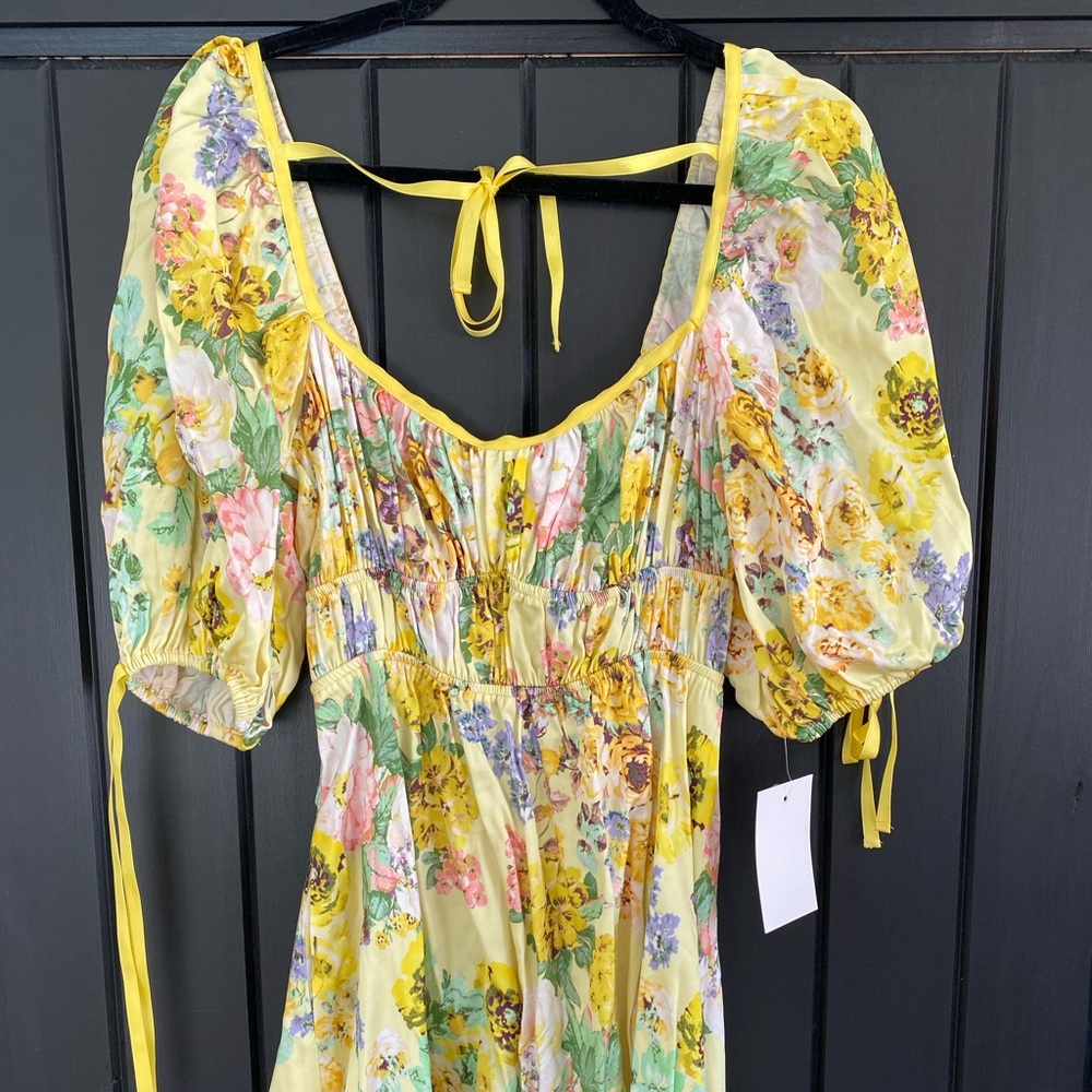 NWT For Love and Lemons Leigh Mini Dress